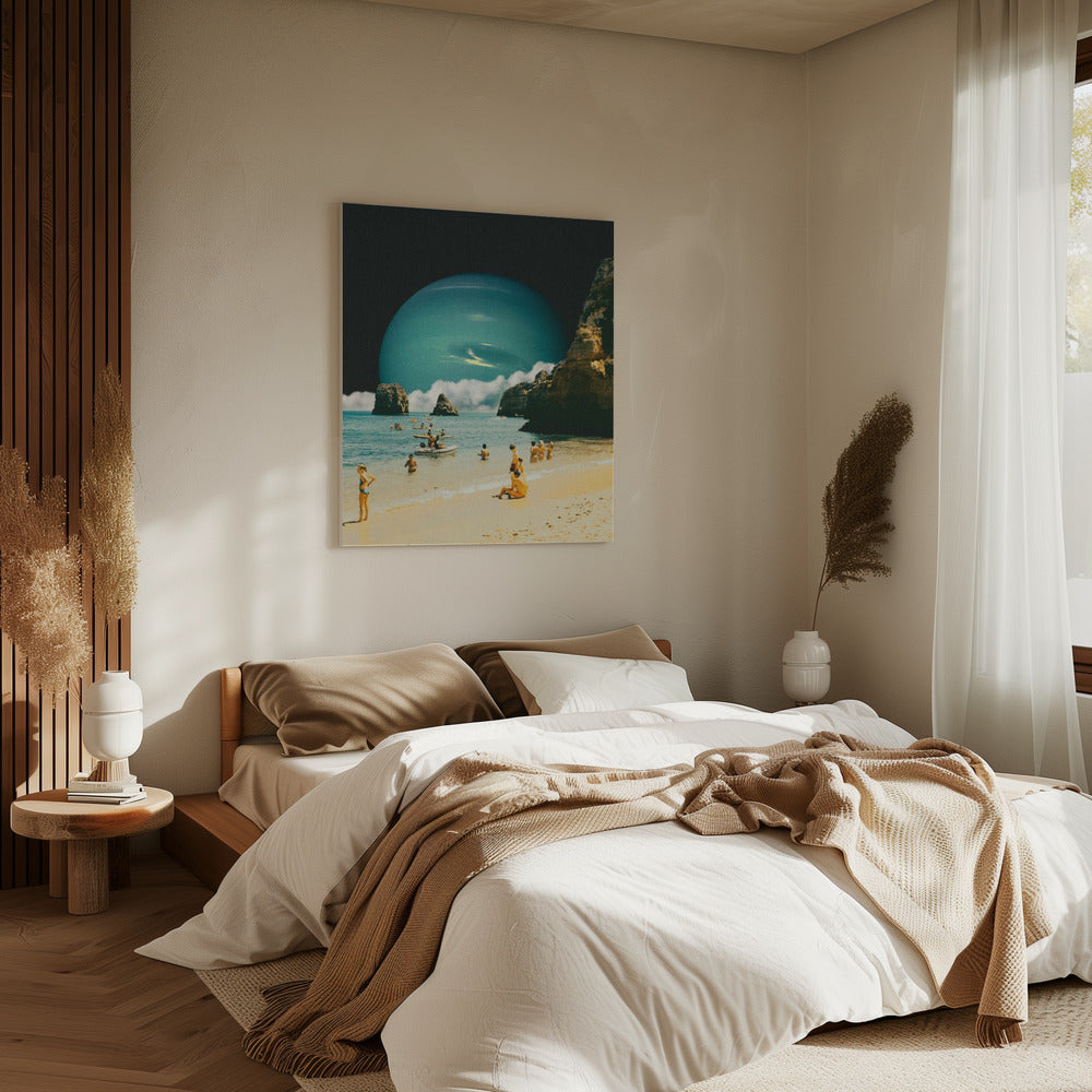 Weltraumstrand | Leinwand