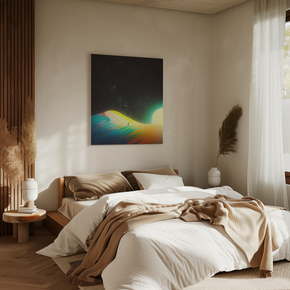 Die Quelle des Glücks | Leinwand