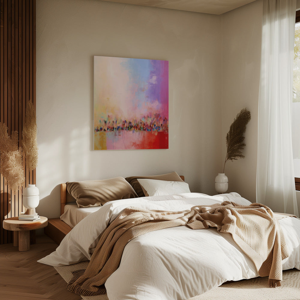 Bunter Dunst | Leinwand