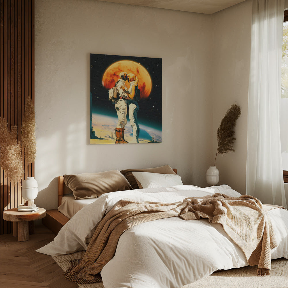 Intergalaktische Liebe | Leinwand