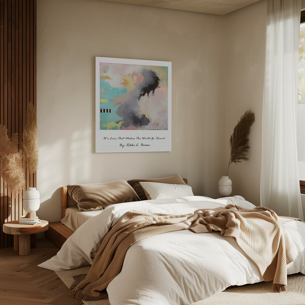 It´s Love That Makes the World Go Round | Canvas