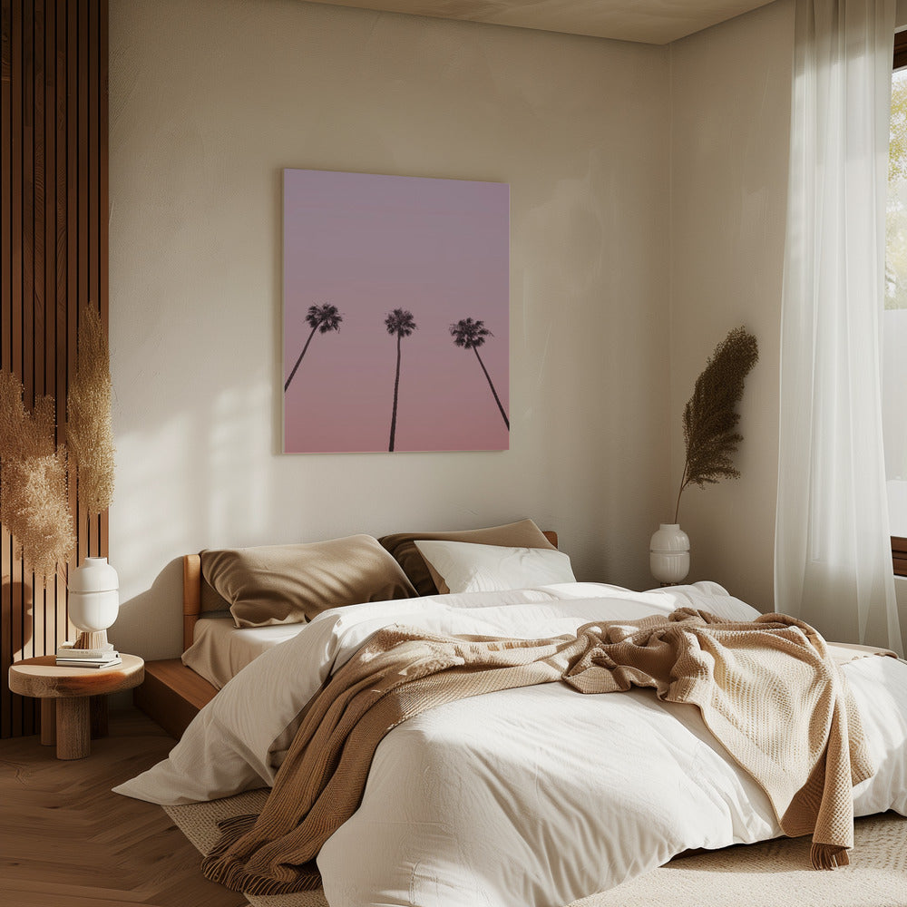 Pink Sky Trio | Canvas
