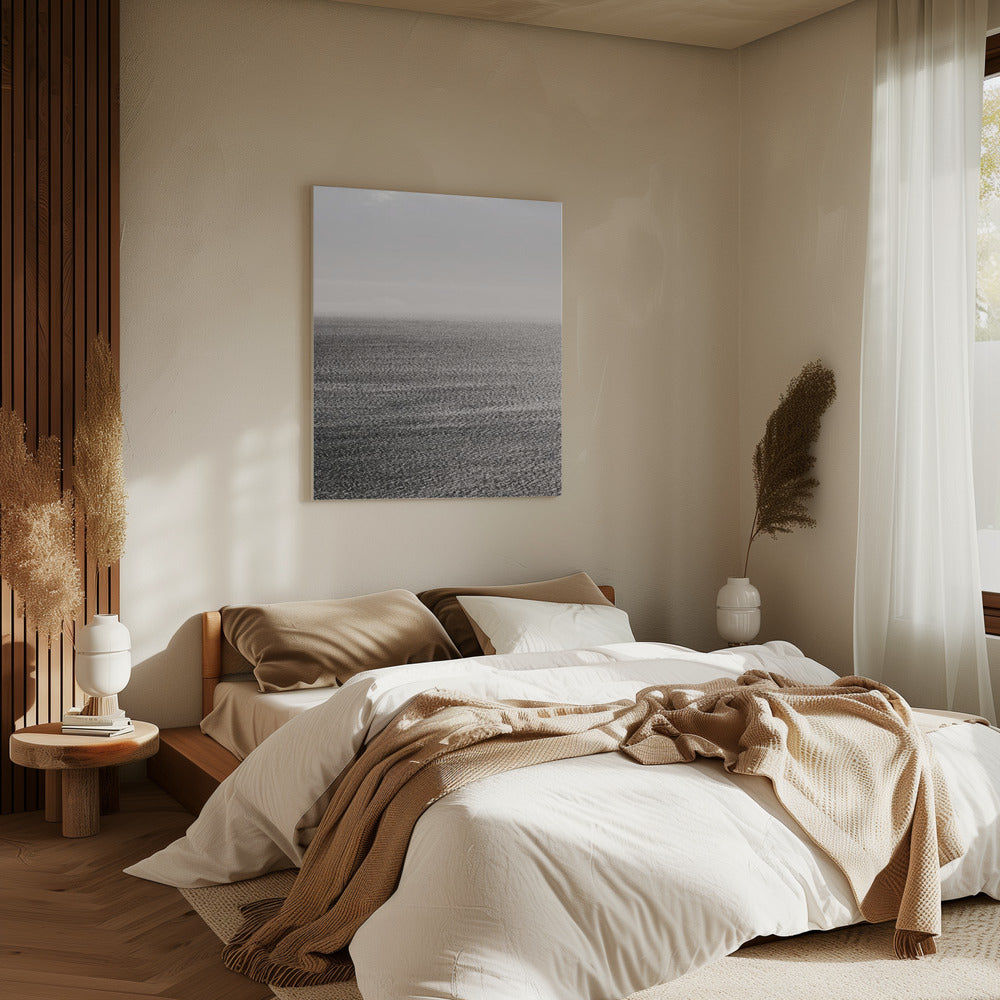 Silver Sea Serenity | Canvas