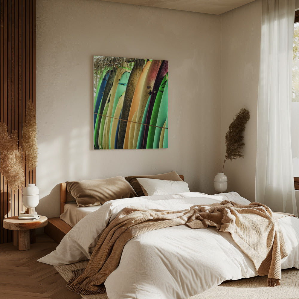 Surfboard Symphony | Canvas