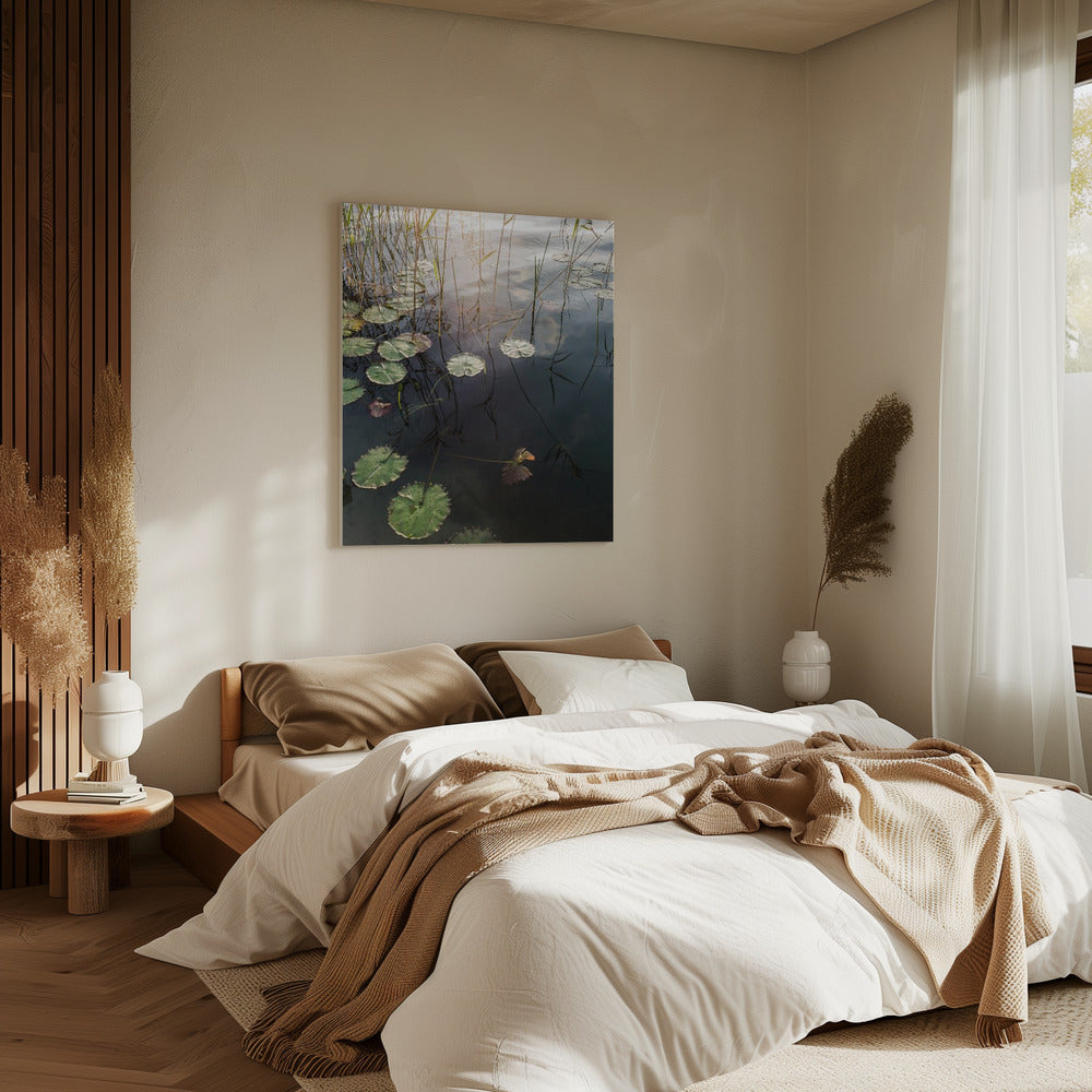 Lily's Tranquil Dawn | Canvas