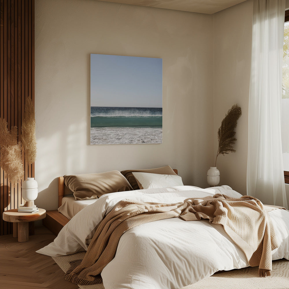 Meereslandschaft mit Wellen | Leinwand