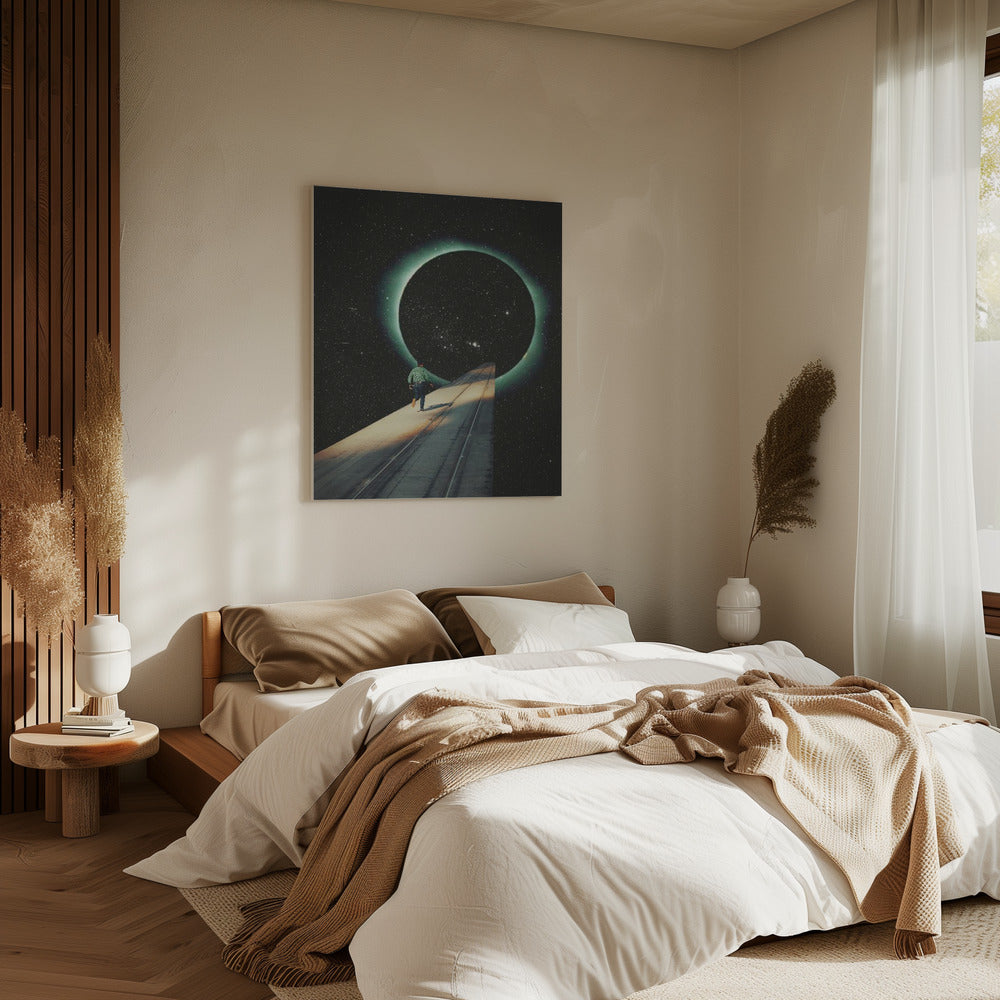 Flucht in die Leere | Leinwand