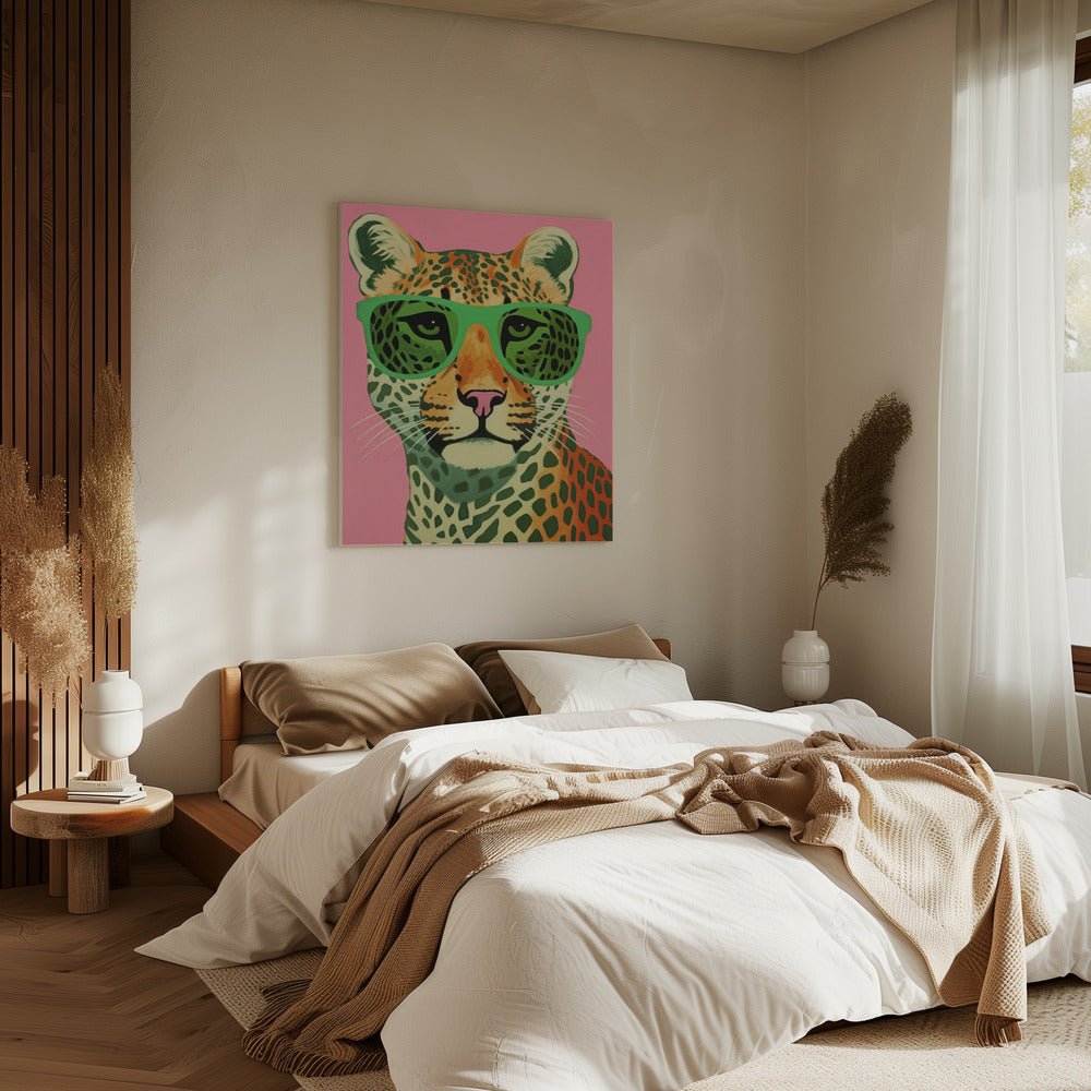 Cool Cat Portrait | Canvas