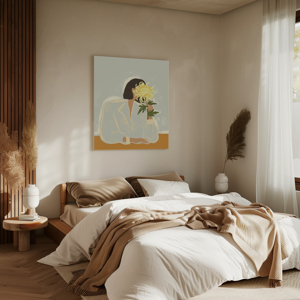 Die Chrysantheme | Leinwand