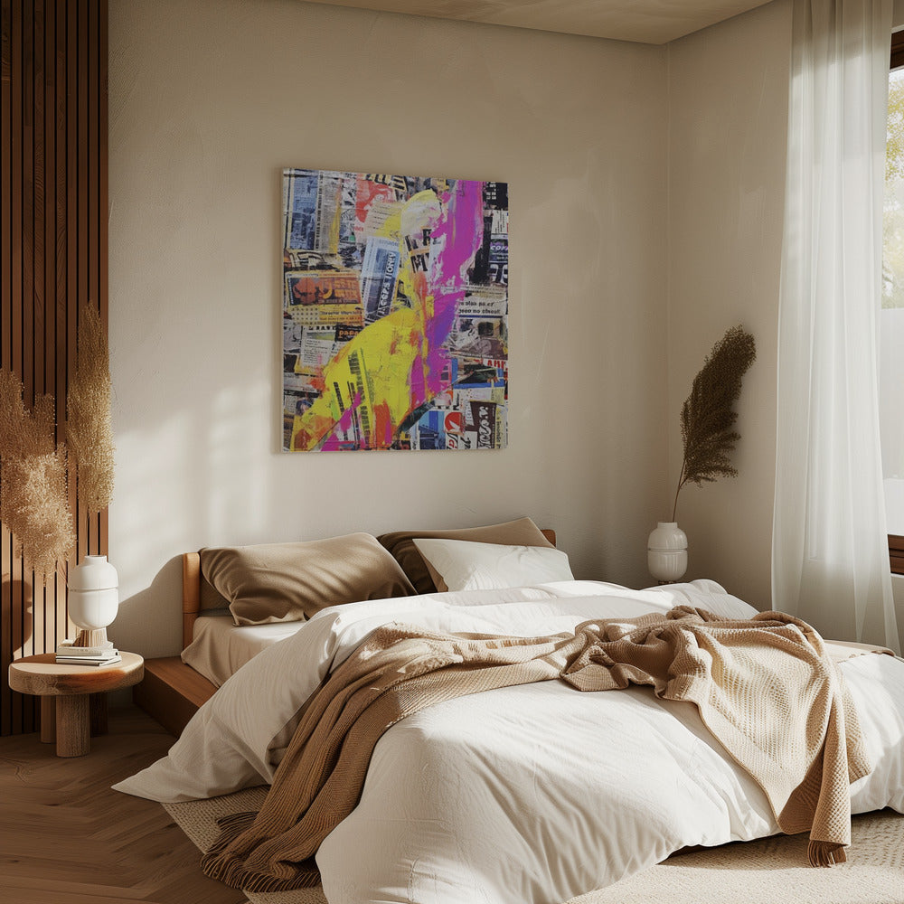 Vivid Urban Layers | Canvas
