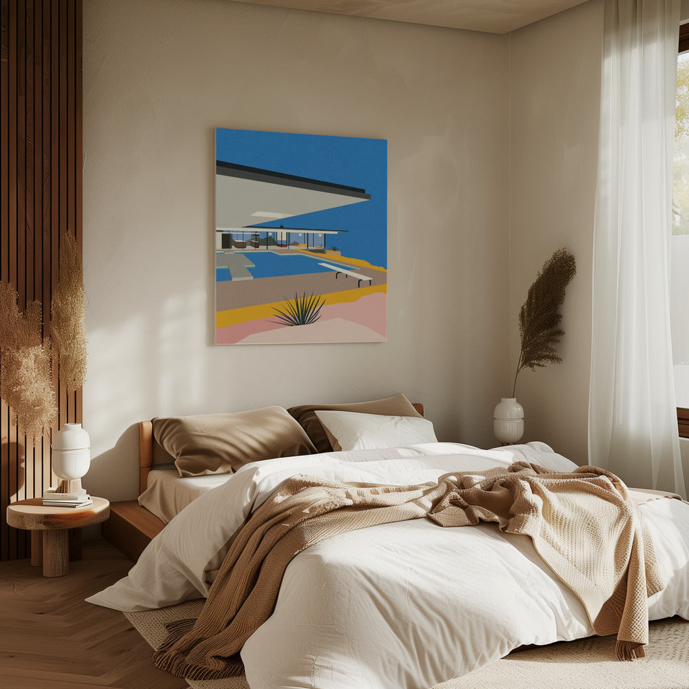 La Stahl Haus | Leinwand