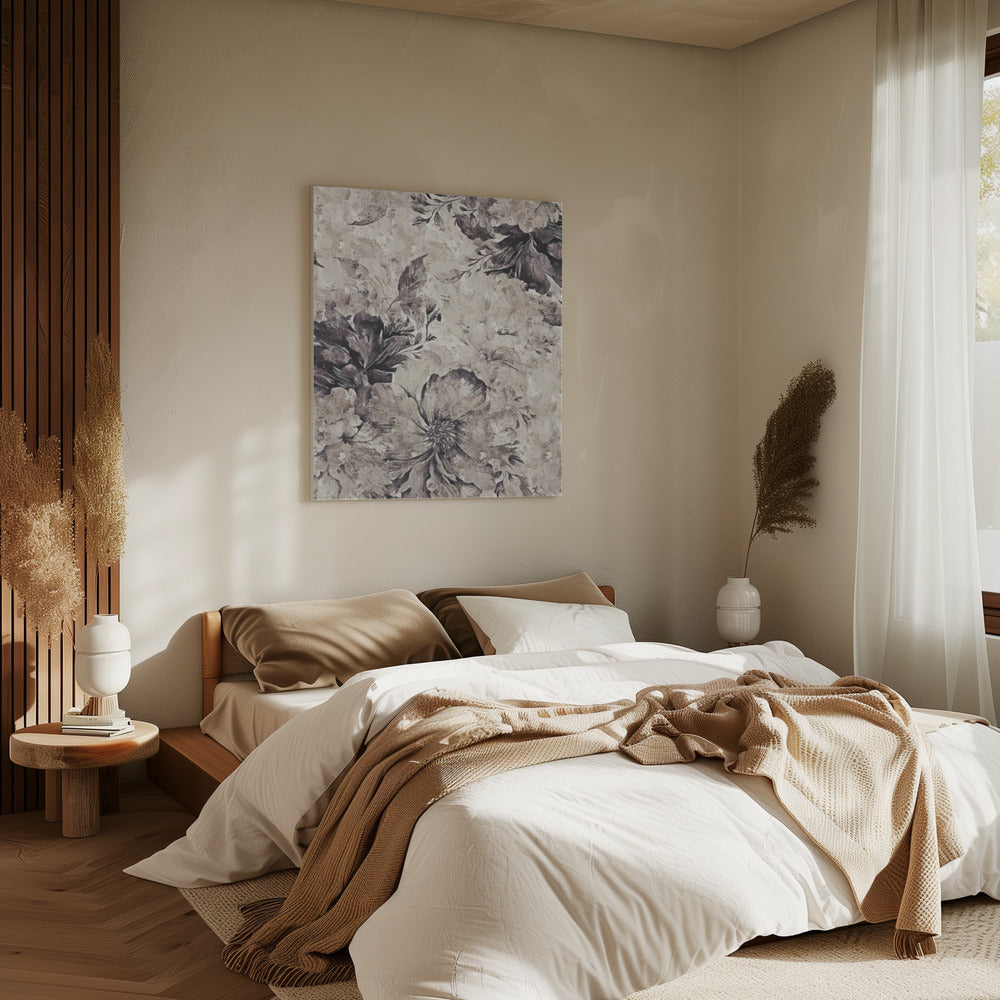 Poster 50x70 Flower01xbl | Leinwand