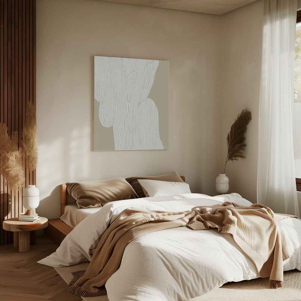 Flowing Line Harmony | Canvas