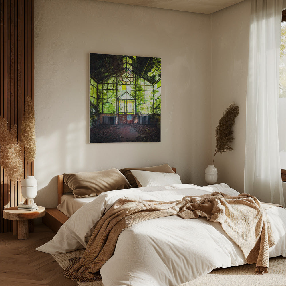 Italienisches Gewächshaus | Leinwand