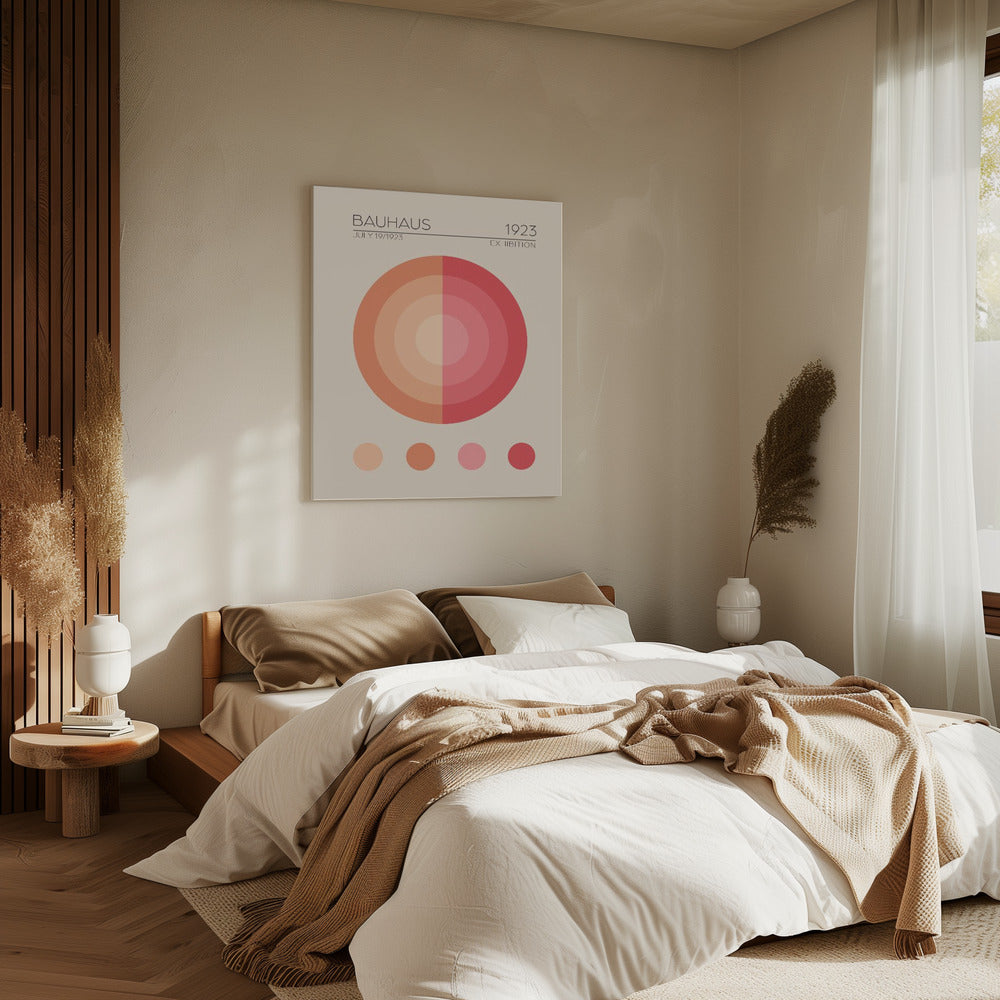 Bauhaus Kreise | Leinwand