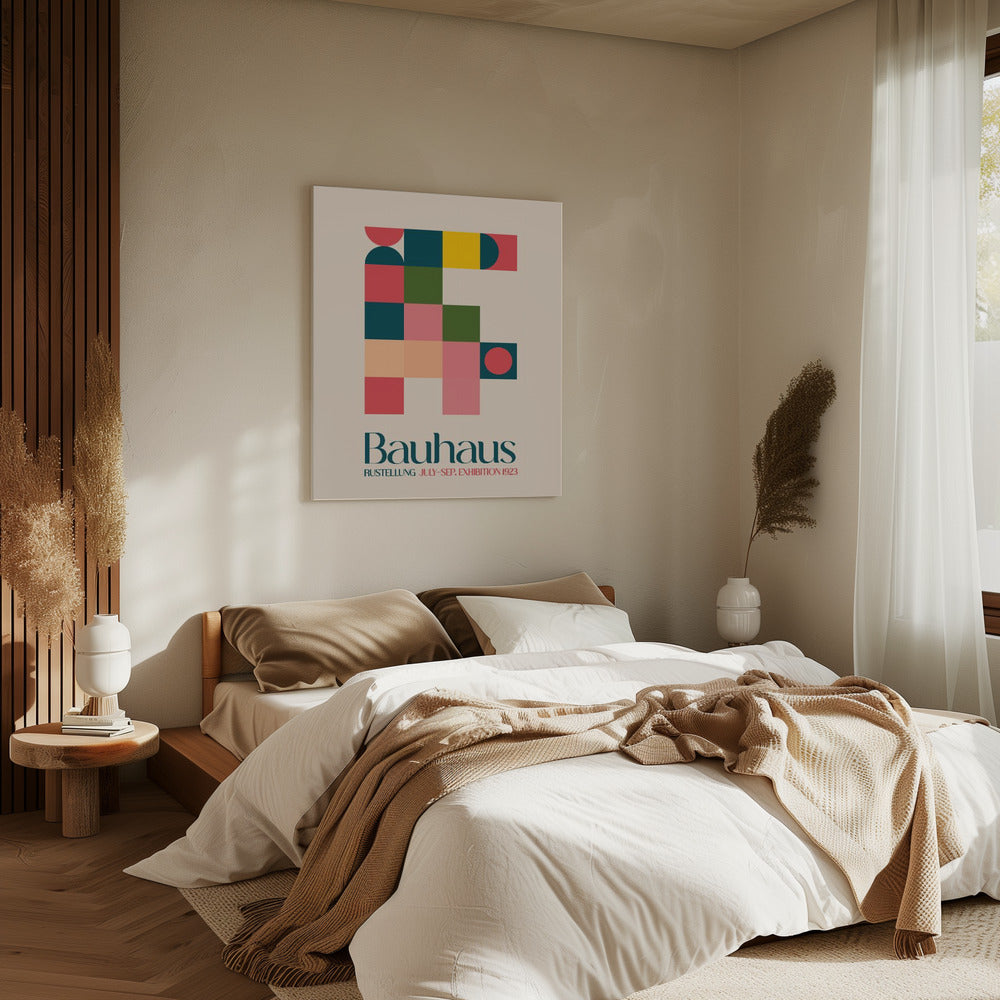 Bauhaus Geometrie | Leinwand