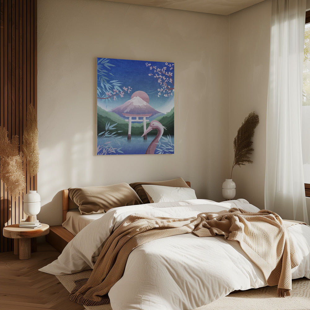 Heitere Reflexion | Leinwand