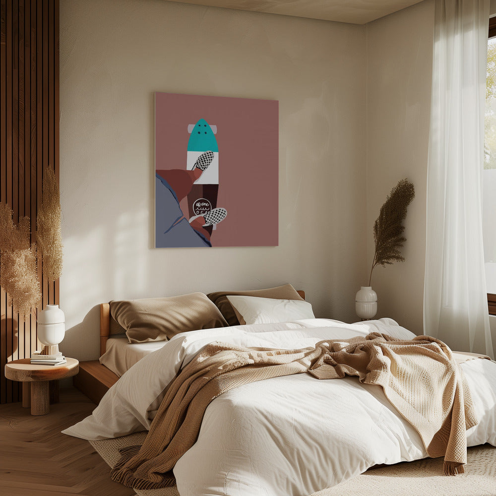 Reite die Wellen | Leinwand