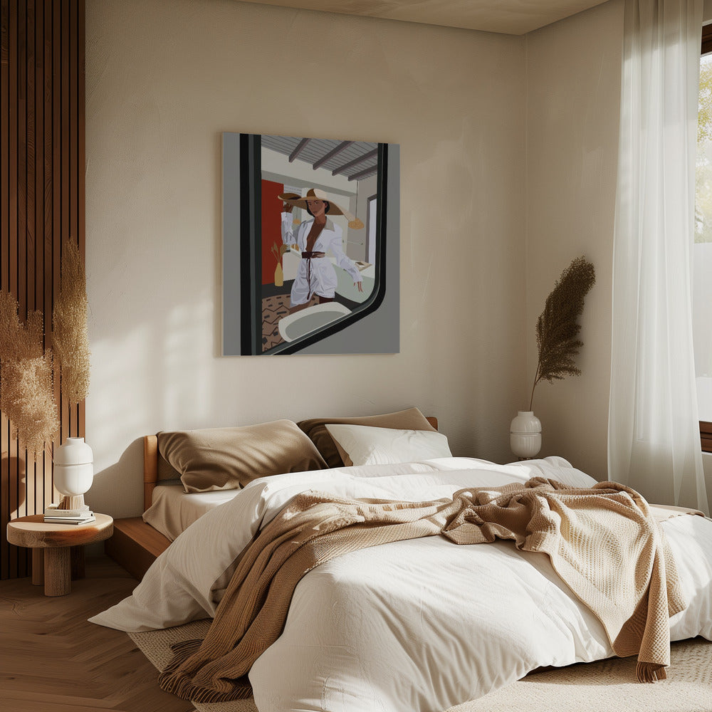 Schicke Reflexion | Leinwand