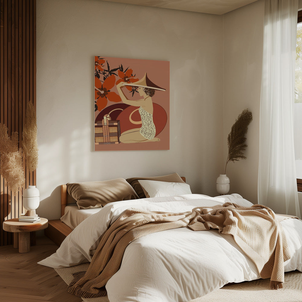 Elegante Reflexion | Leinwand