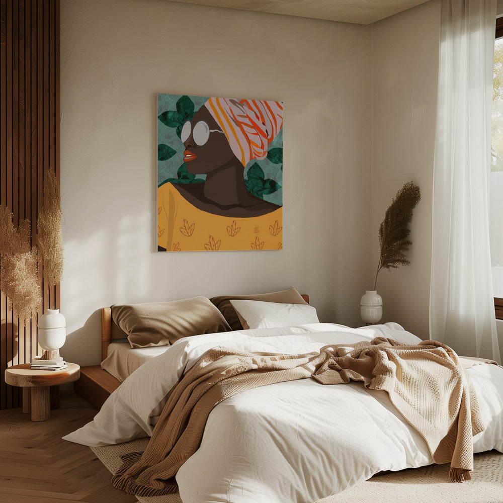Strahlende Eleganz | Leinwand