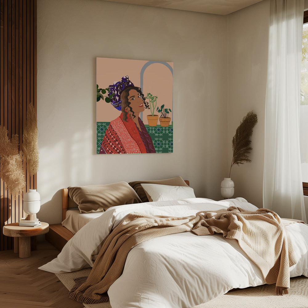 Bunte Gelassenheit | Leinwand