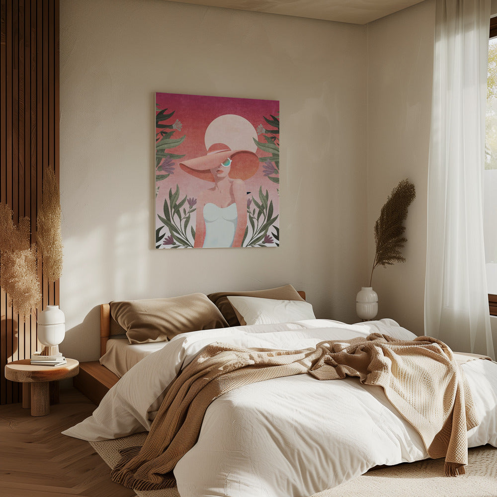 Sommerliche Eleganz | Leinwand