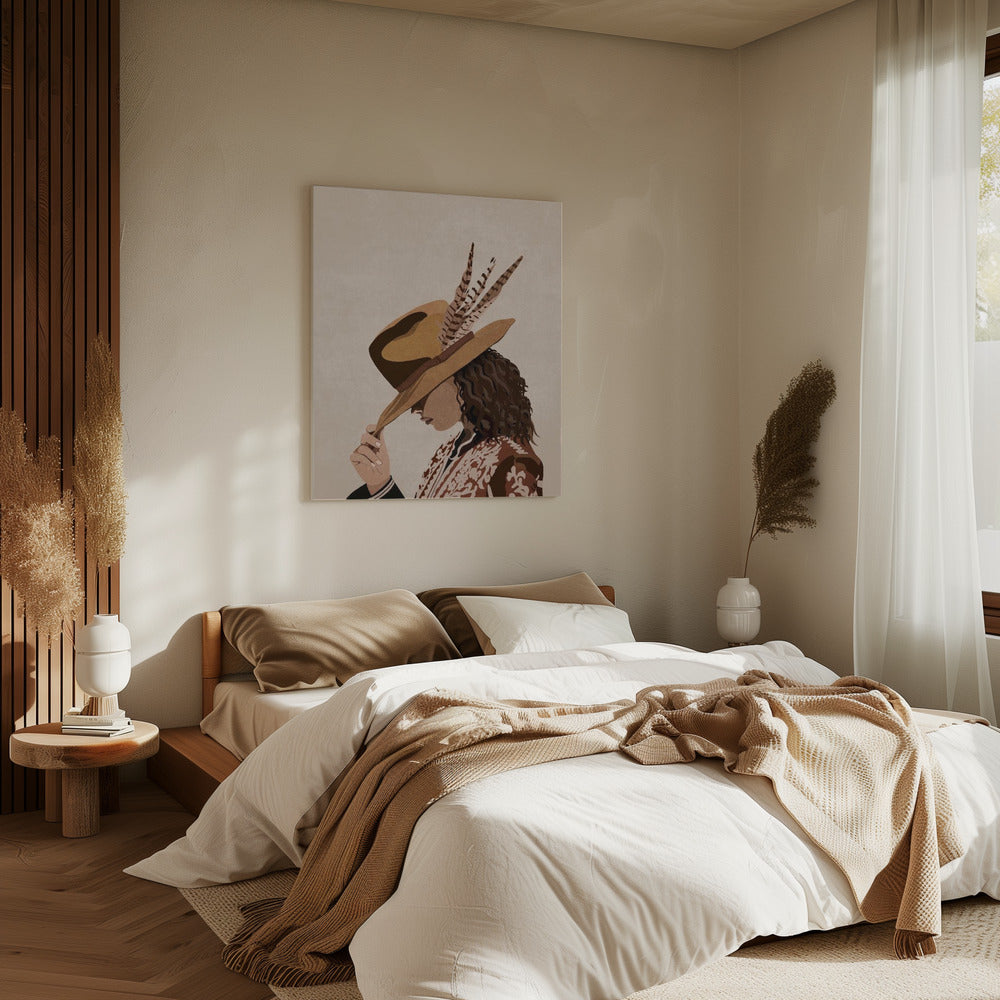 Gefiederte Eleganz | Leinwand