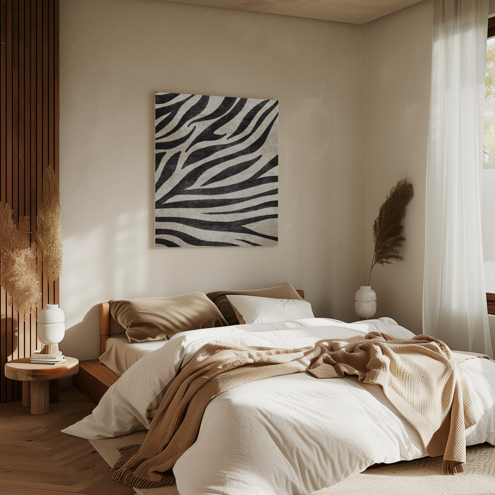 Zebrastreifen Tanz | Leinwand