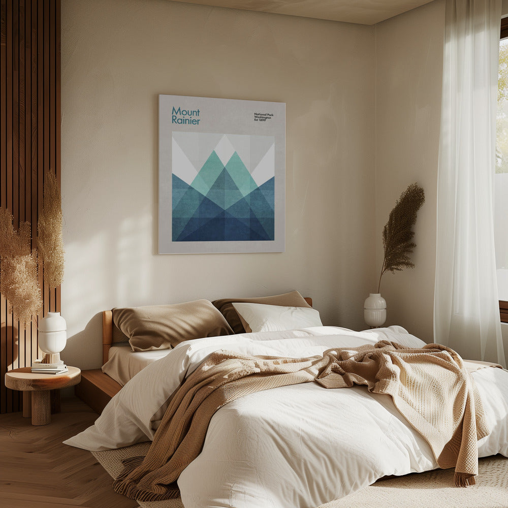 Geometrische Spitzen | Leinwand