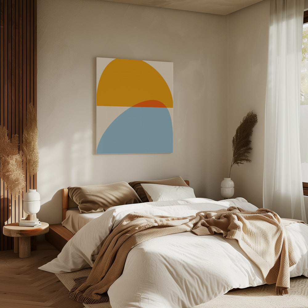 Pastell der Mitte des Jahrhunderts 18 | Leinwand
