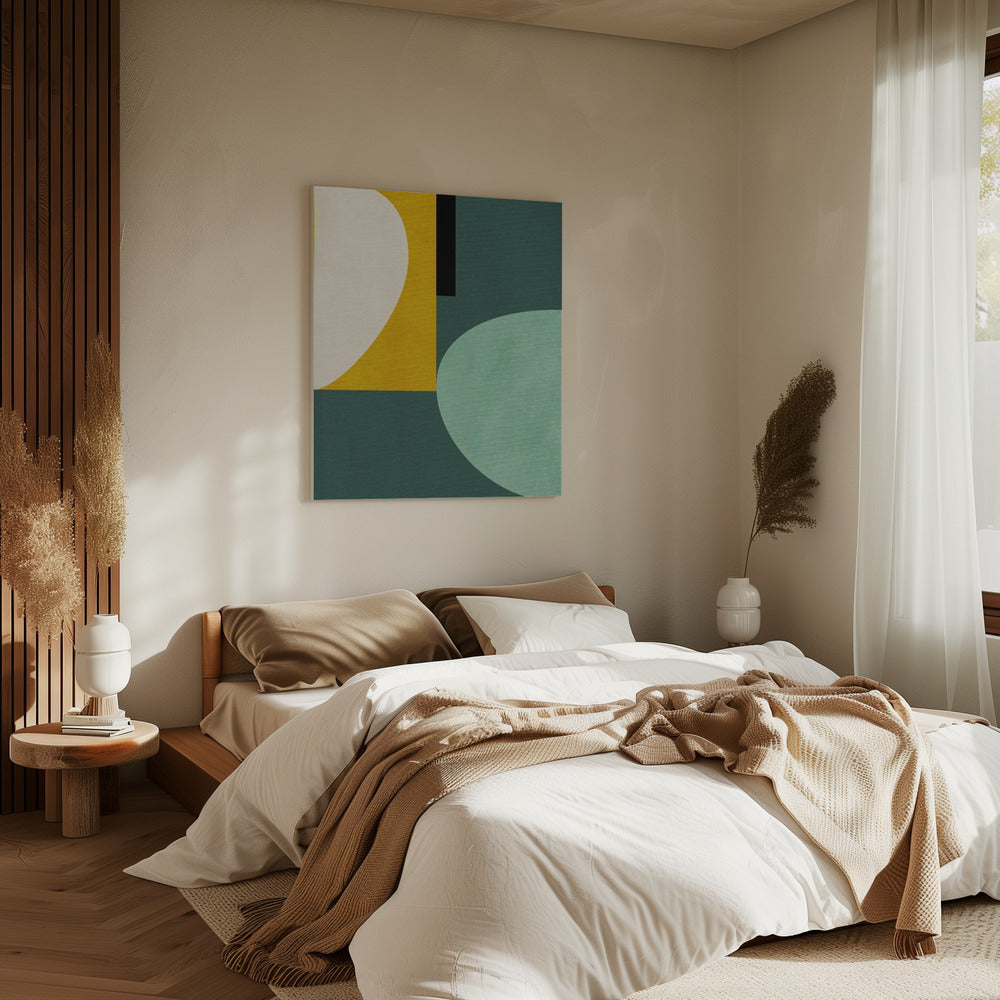 Regenbogen Plus Formen1 | Leinwand
