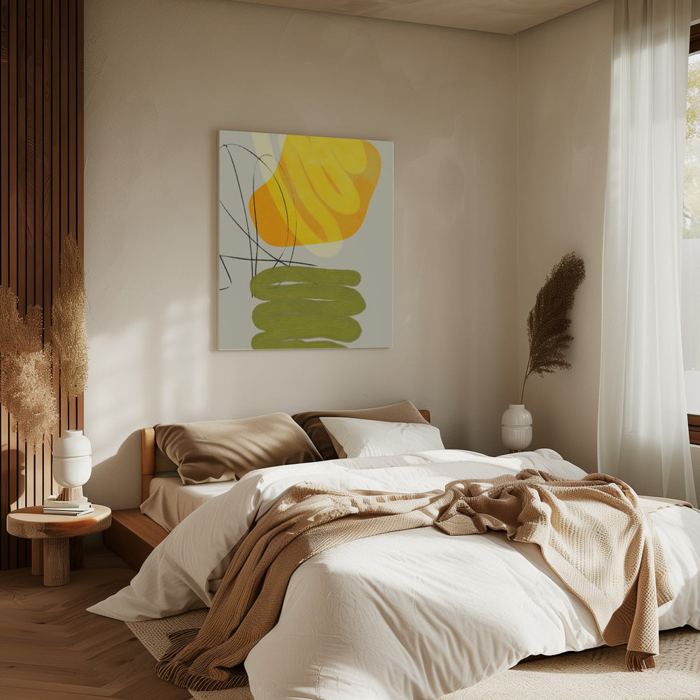Gemalte Linien11 Kopie | Leinwand