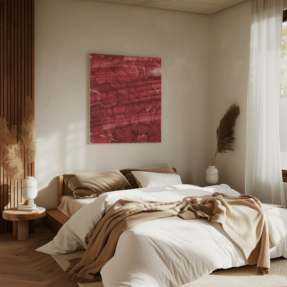 Ebru Rot440 | Leinwand