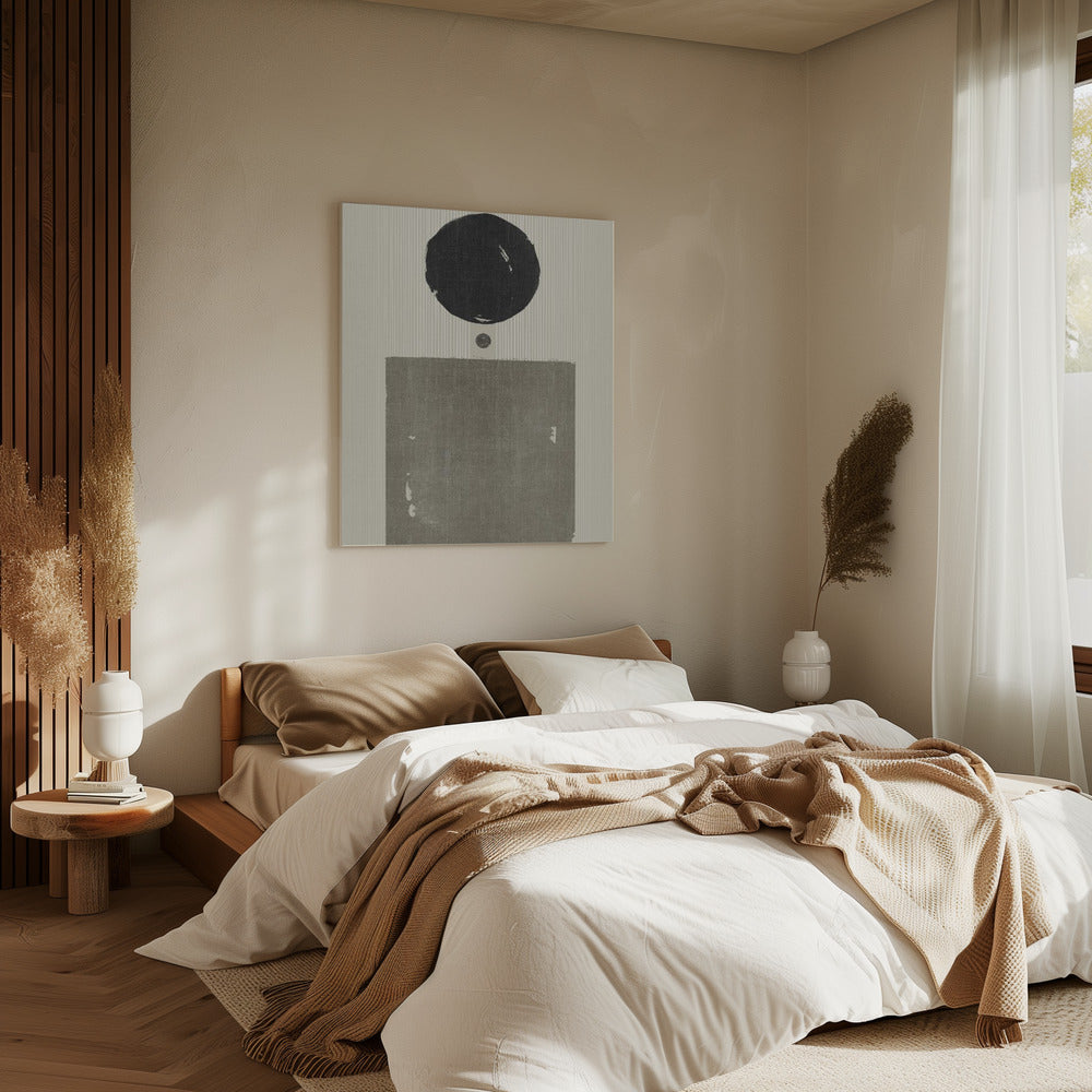 Dame in Beige | Leinwand
