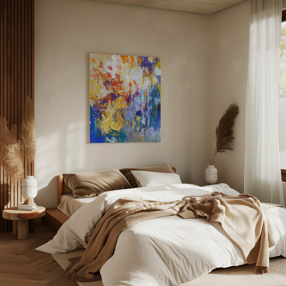 Ethereal Blossom Glow | Canvas