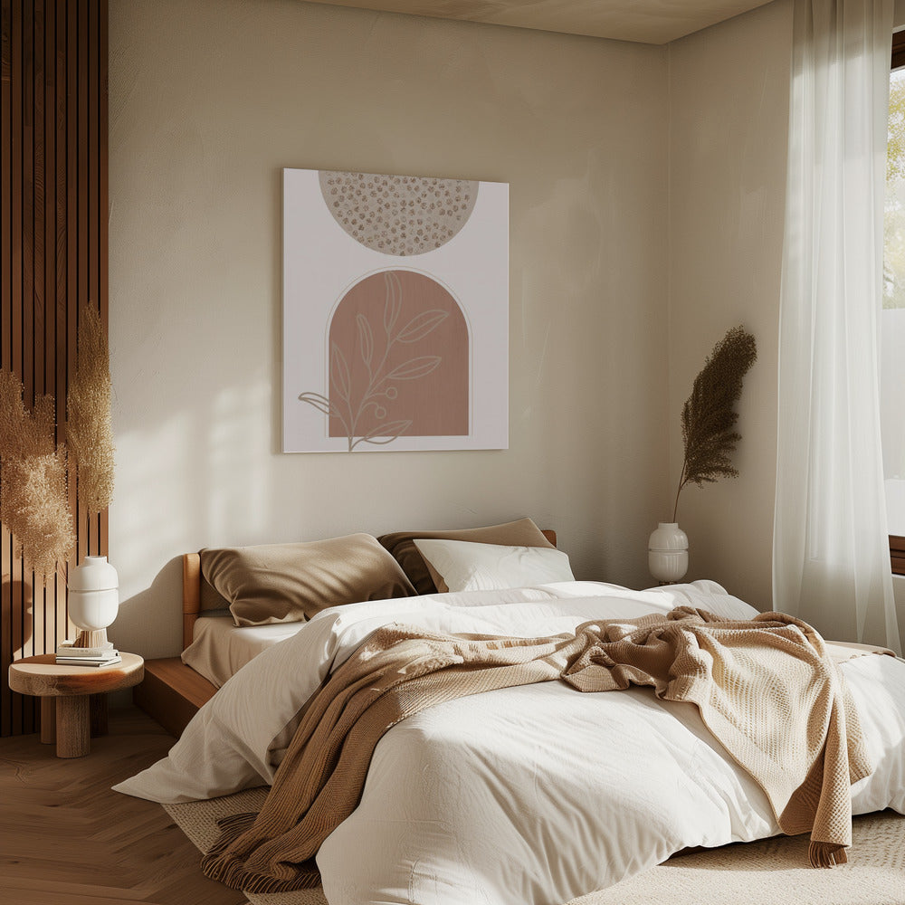 Boho Beige 2 | Leinwand