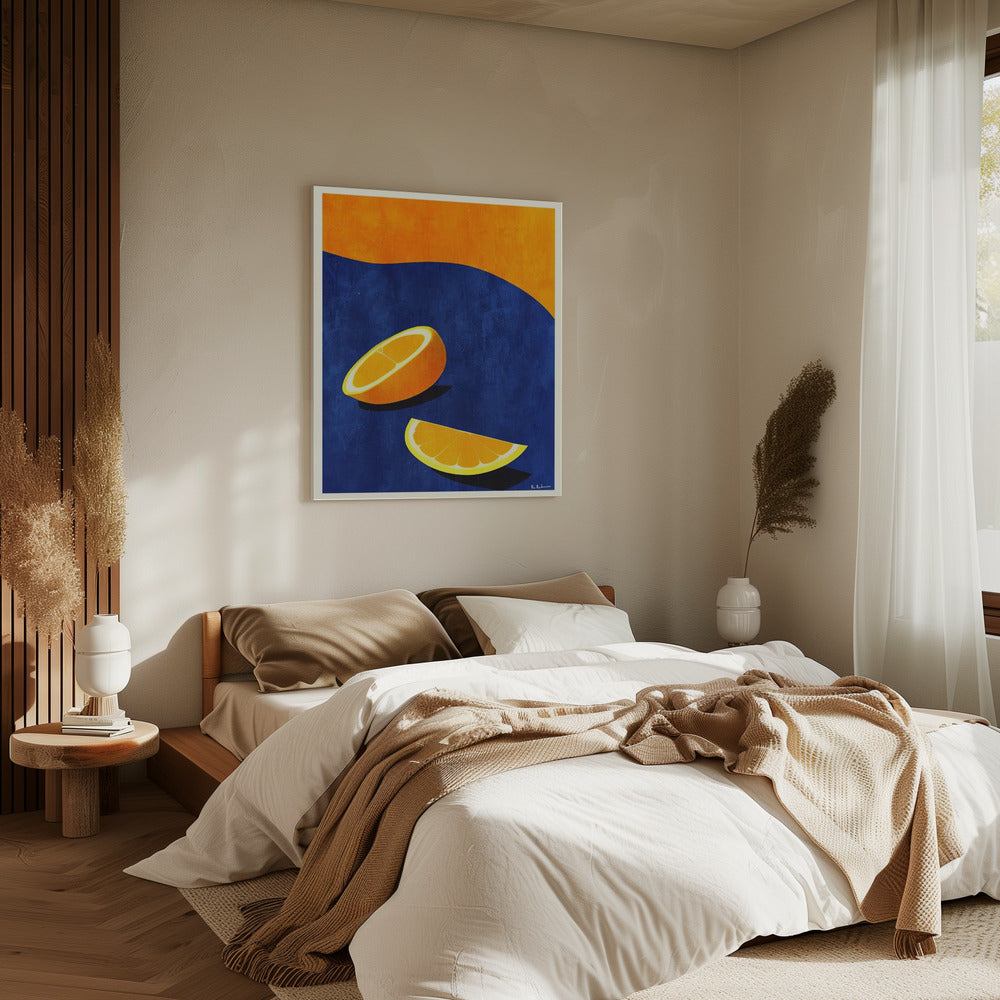 Petit Déjeuner, Deux Oranges | Canvas