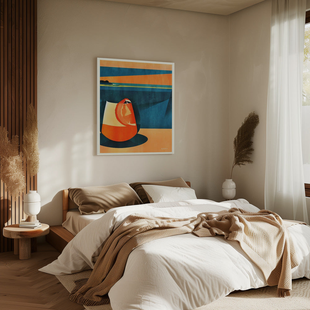 Negroni At Sunset | Canvas