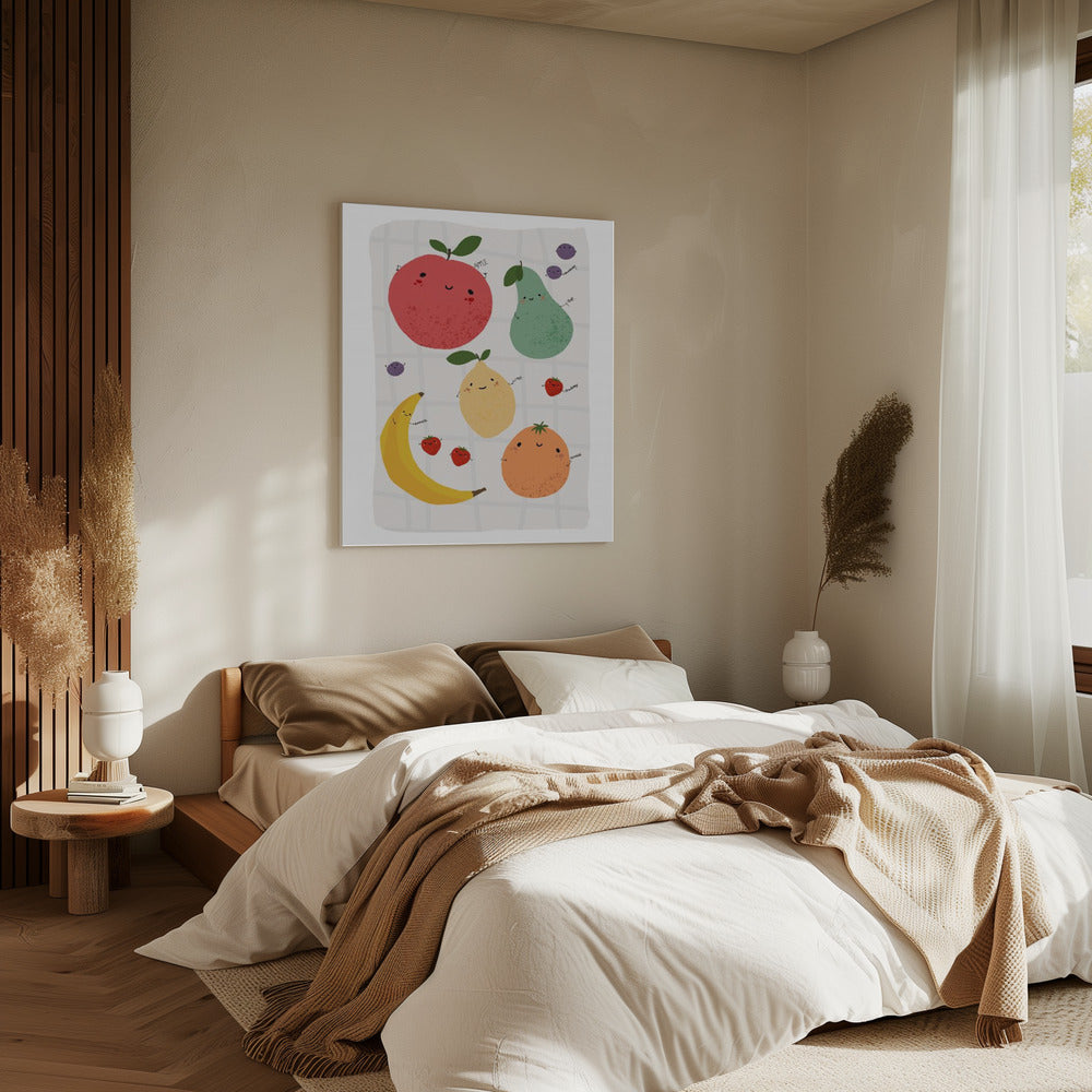 Fruit Kidsposter | Canvas