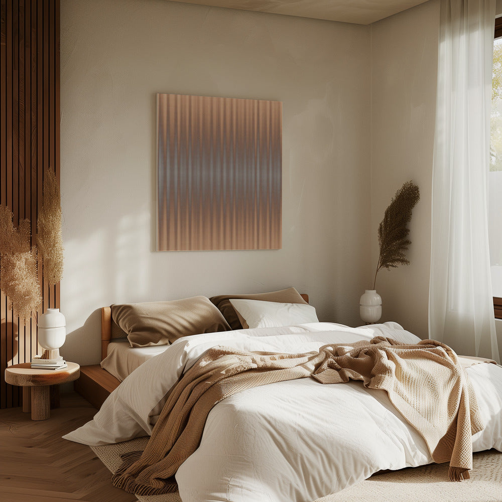 Euphoria - Orange und Grau | Leinwand