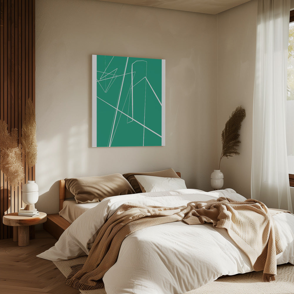 Geometric Escape | Canvas