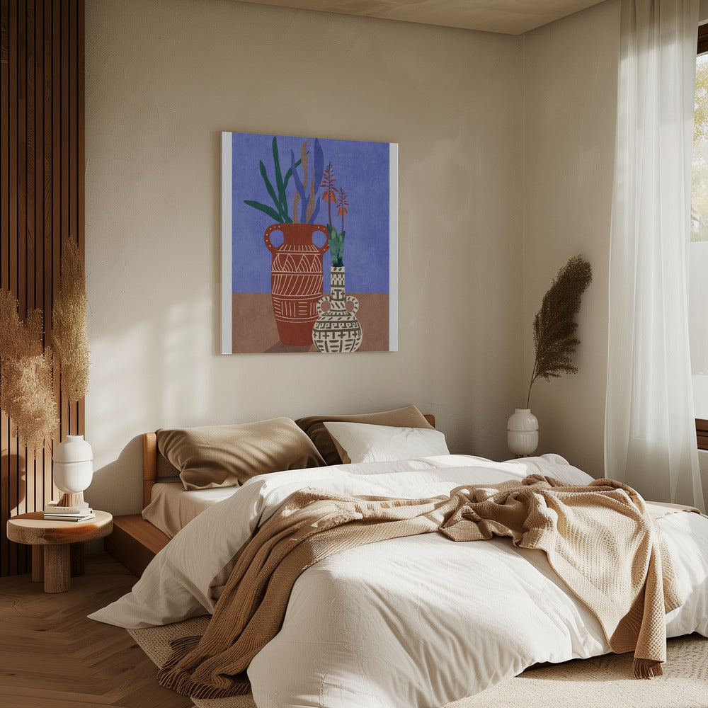 Blumenvase 3ratio 2x3 Druck von Bohonewart | Leinwand