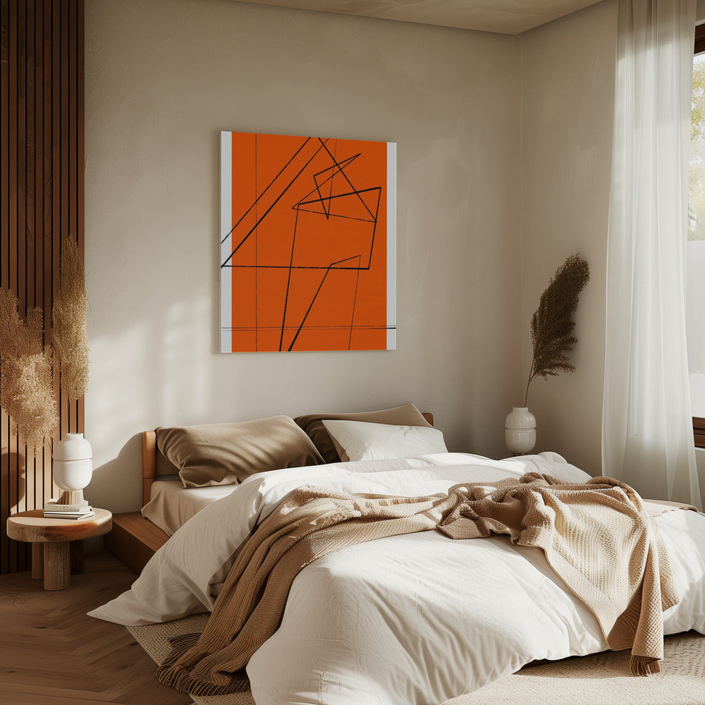 Geometric Tangle | Canvas