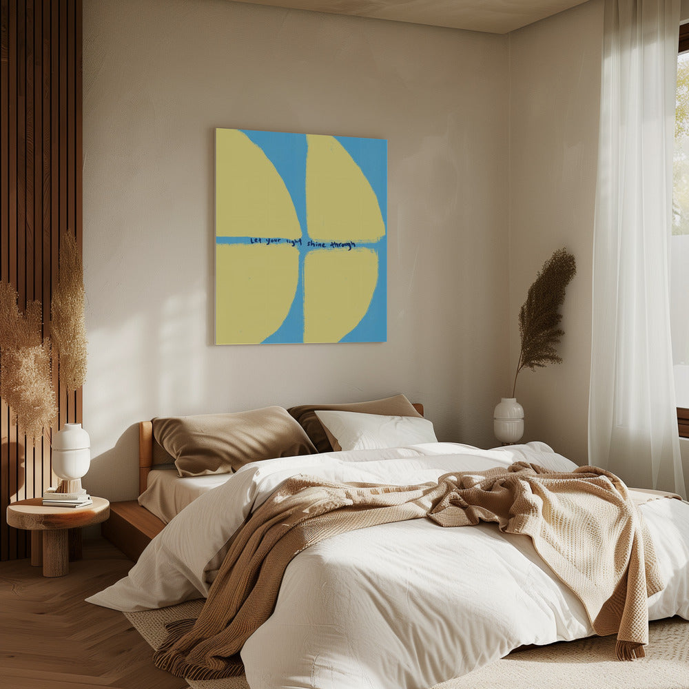 Strahlendes Fenster | Leinwand