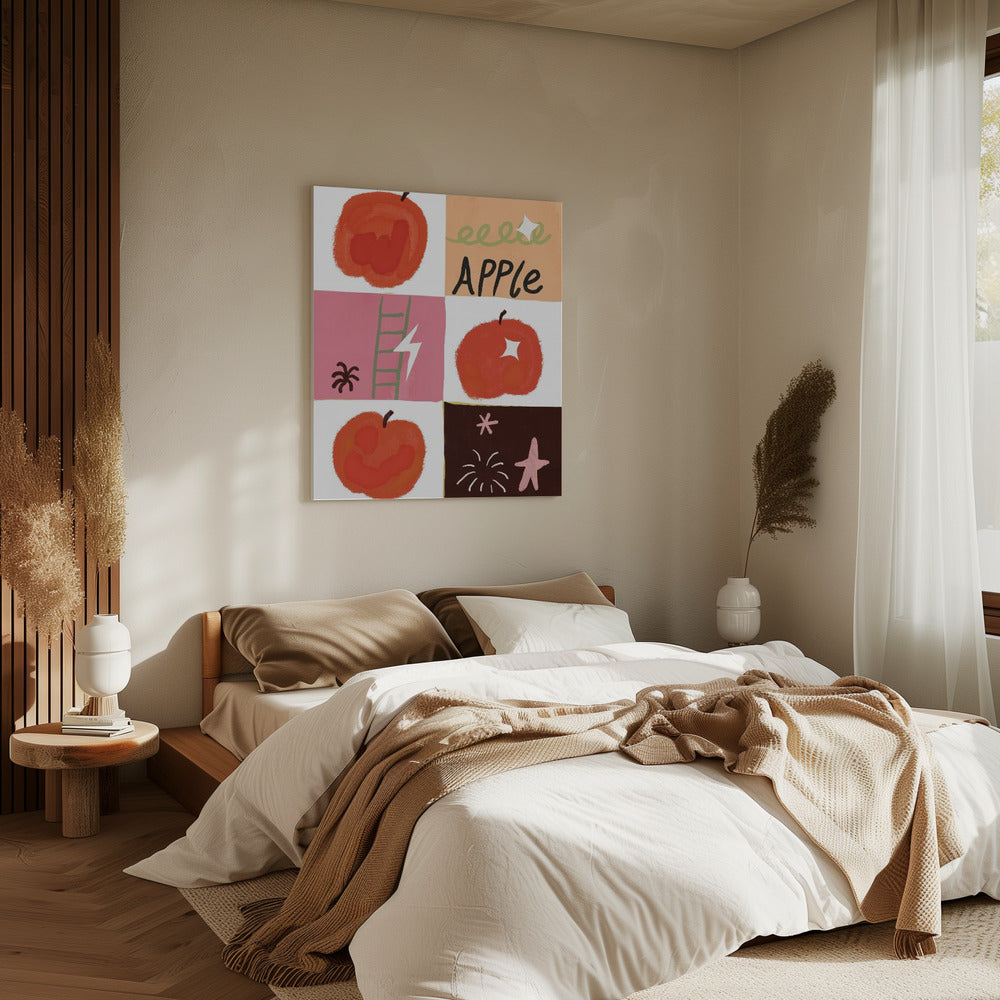 Apple-Poster | Leinwand