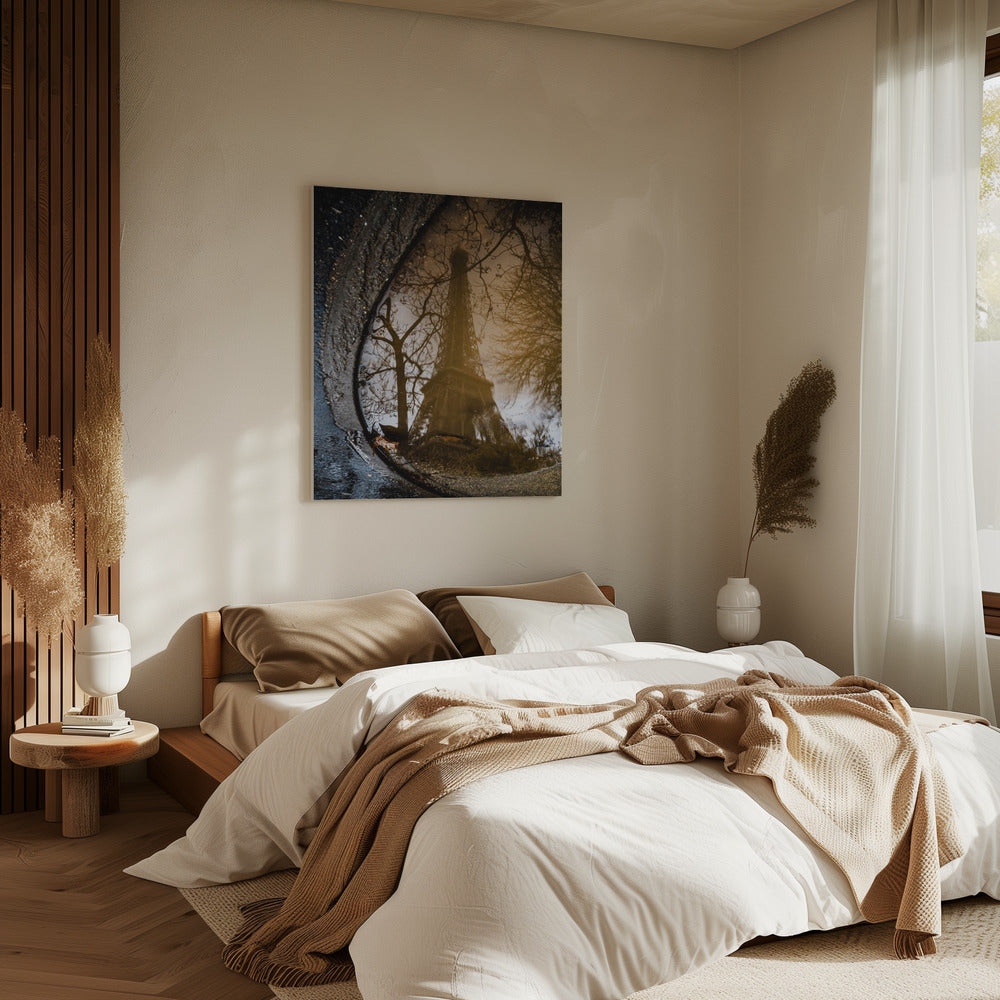 Eiffel tower reflection | Canvas