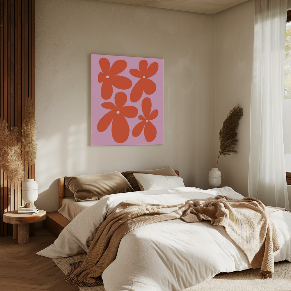 Orange Blossoms Parade | Canvas