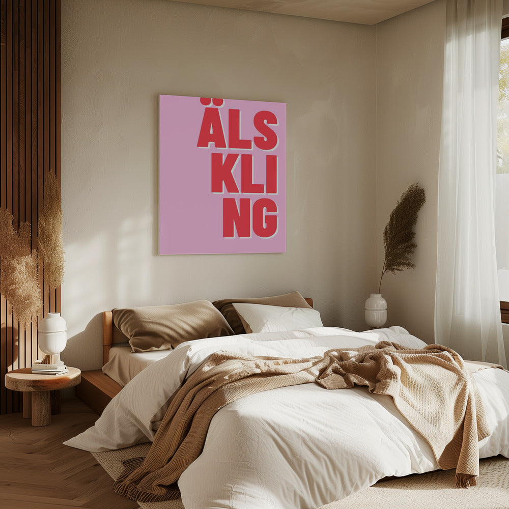 Mutige Liebe | Leinwand