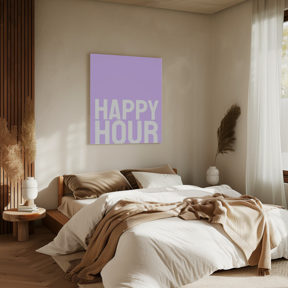 Cheerful Lavender Vibes | Canvas